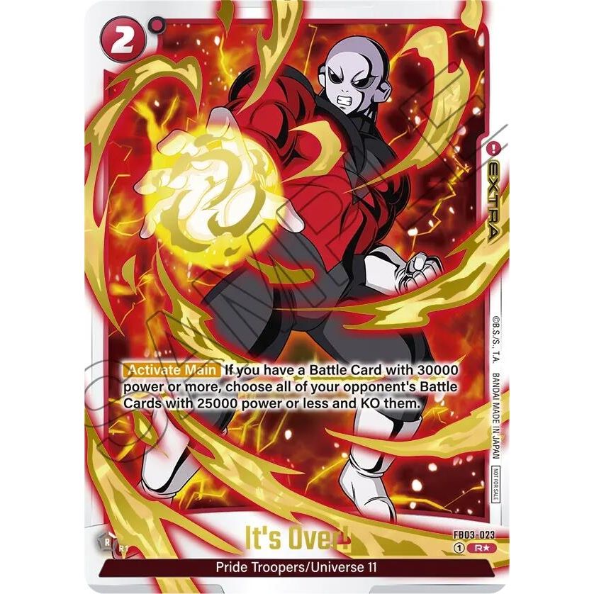 Image for It's Over! - FB03-023 (Championship Pack 02) (Gold) (FB03-023) (DBSFW_TPR) - Dragon Ball Super: Fusion World