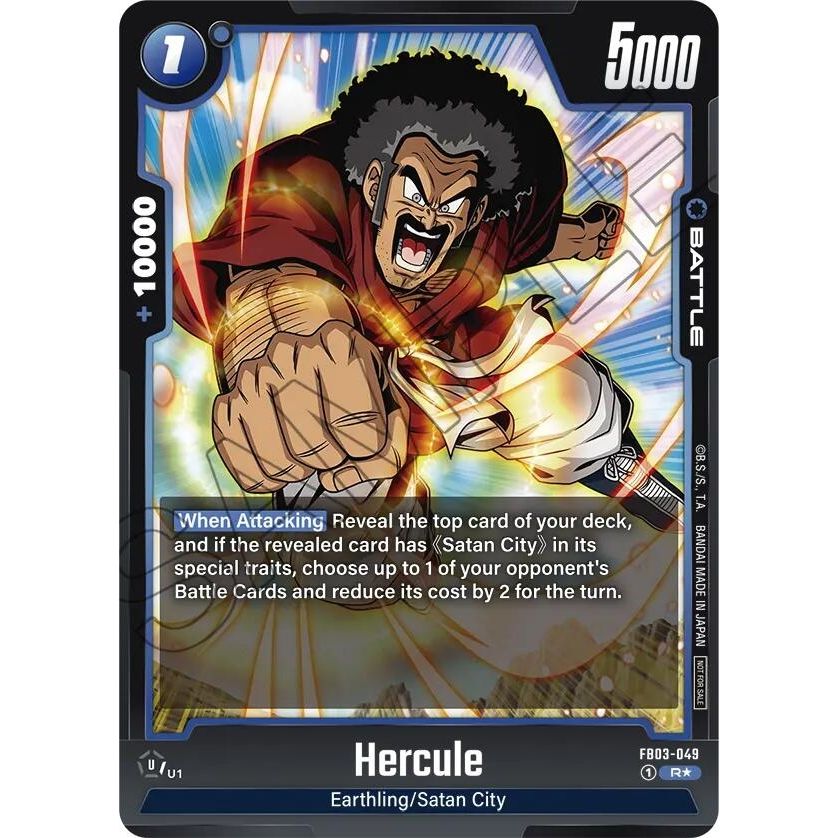Image for Hercule - FB03-049 (Championship Pack 02) (FB03-049) (DBSFW_TPR) - Dragon Ball Super: Fusion World