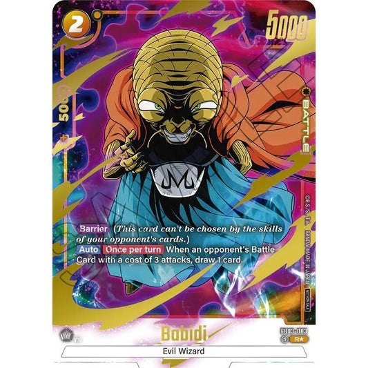 Image for Babidi - FB03-083 (Championship Pack 02) (Gold) (FB03-083) (DBSFW_TPR) - Dragon Ball Super: Fusion World