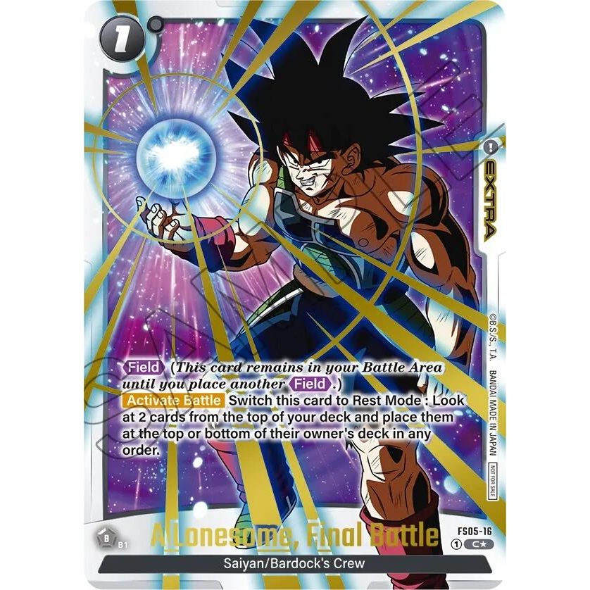 Image for A Lonesome, Final Battle - FS05-16 (Championship Pack 02) (Gold) (FS05-16) (DBSFW_TPR) - Dragon Ball Super: Fusion World