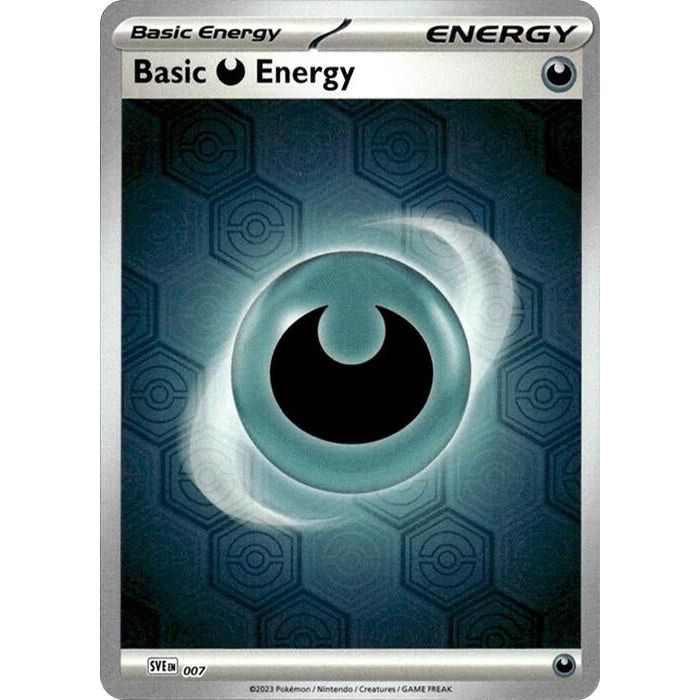 Image for Basic Darkness Energy (Reverse Holofoil) (7) (SFA) - Pokemon