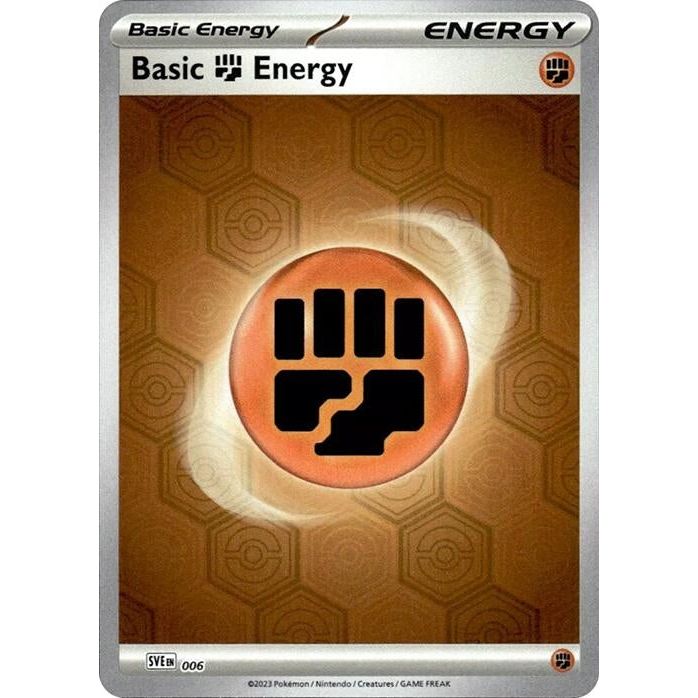 Image for Basic Fighting Energy (6) (SFA) - Pokemon