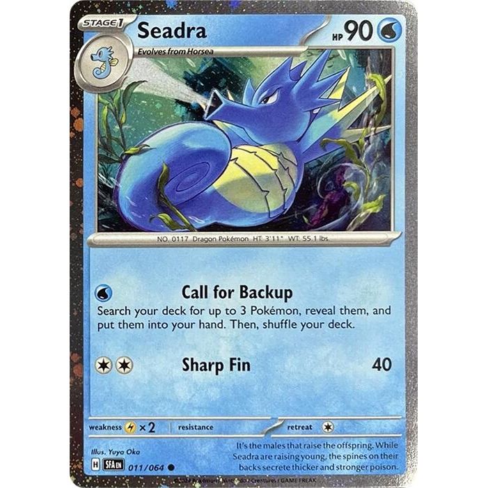 Image for Seadra - 011/064 (Cosmos Holo) (011/064) (MCAP) - Pokemon