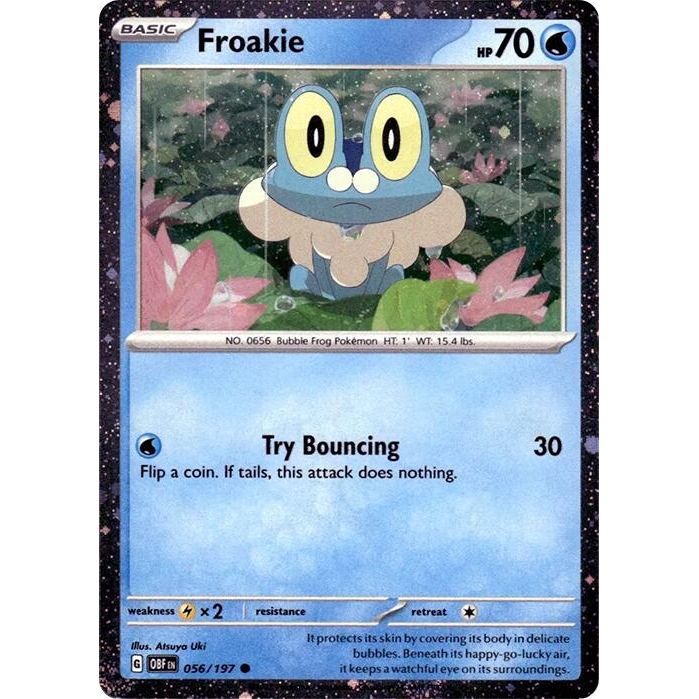 Image for Froakie - 056/197 (Cosmos Holo) (056/197) (MCAP) - Pokemon