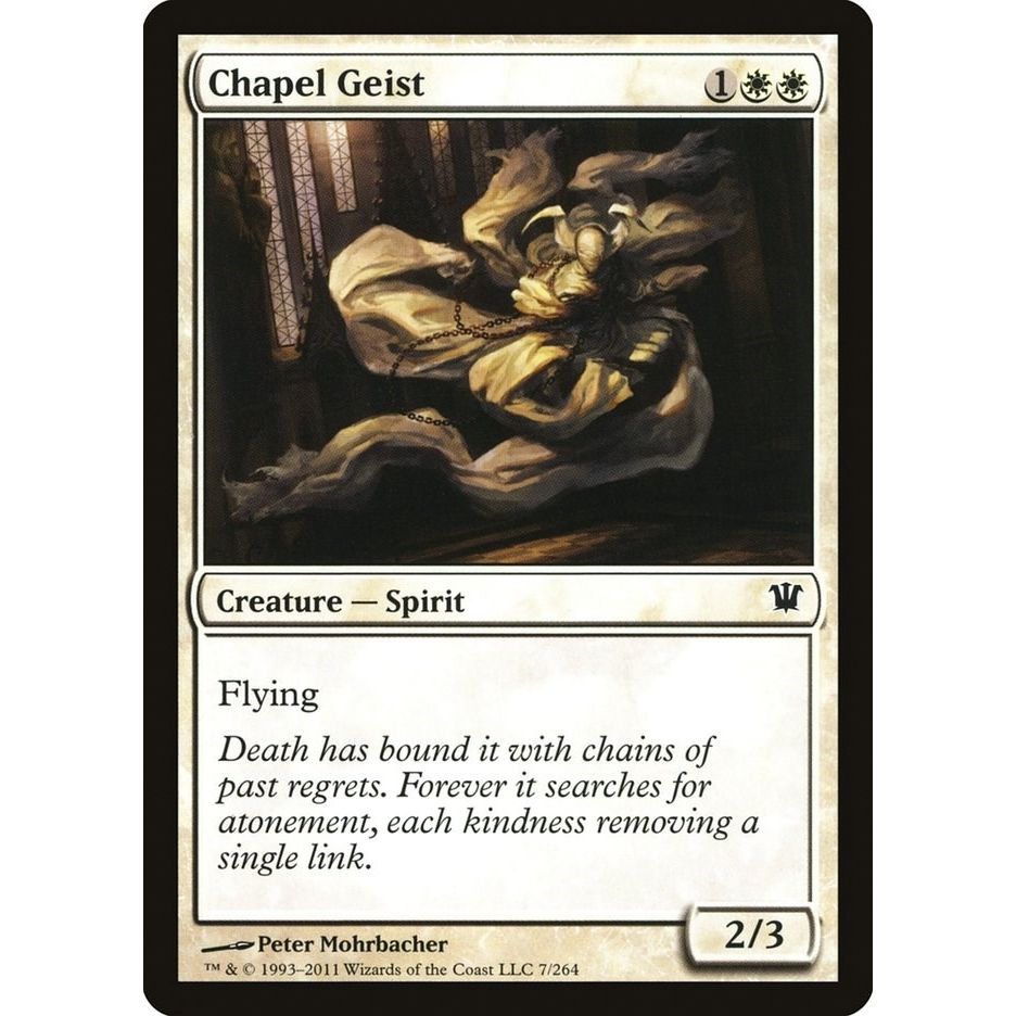 Image for Chapel Geist (7) (ISD) - Magic: The Gathering