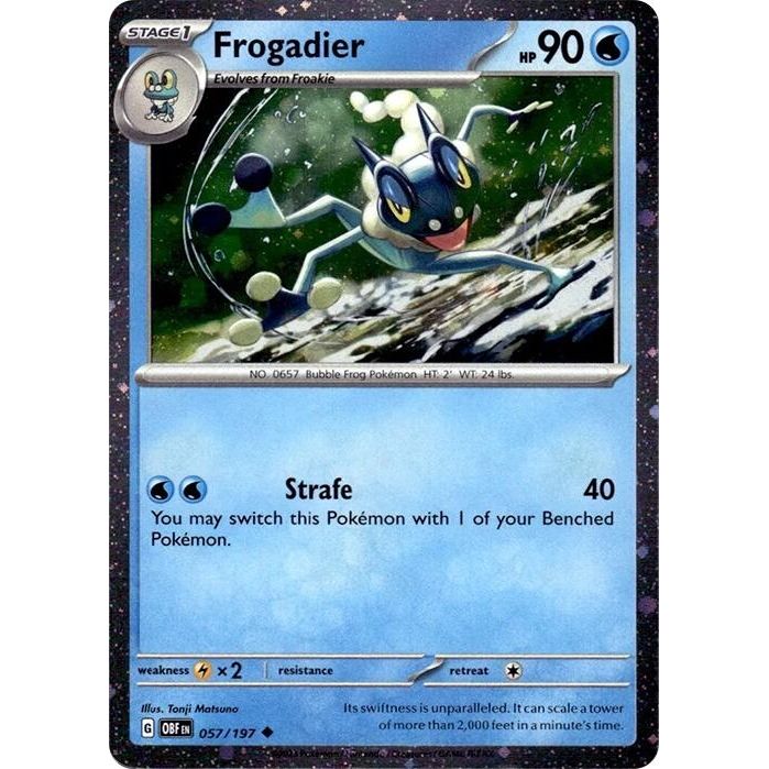 Image for Frogadier - 057/197 (Cosmos Holo) (057/197) (MCAP) - Pokemon