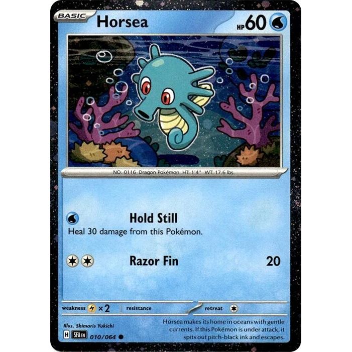 Image for Horsea - 010/064 (Cosmos Holo) (010/064) (MCAP) - Pokemon