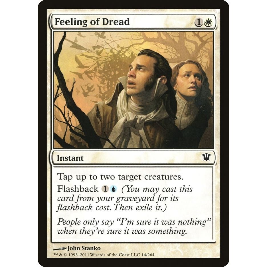 Image for Feeling of Dread (14) (ISD) - Magic: The Gathering