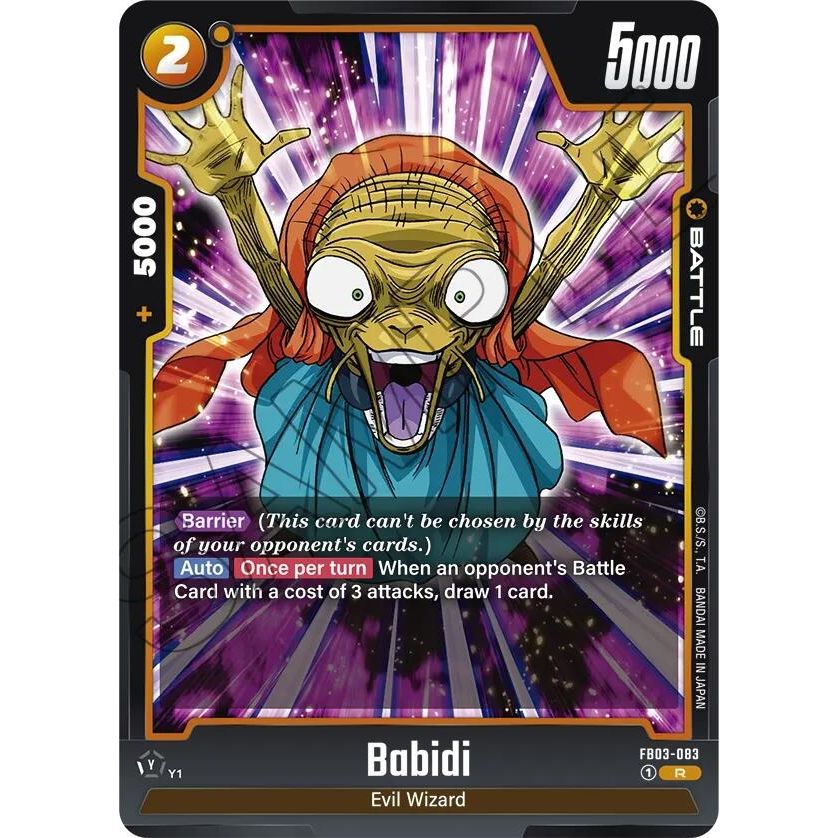 Image for Babidi - FB03-083 (FB03-083) (FB03) - Dragon Ball Super: Fusion World