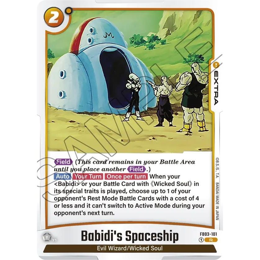 Image for Babidi's Spaceship (FB03-101) (FB03) - Dragon Ball Super: Fusion World