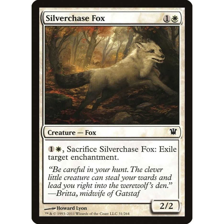Image for Silverchase Fox (31) (ISD) - Magic: The Gathering