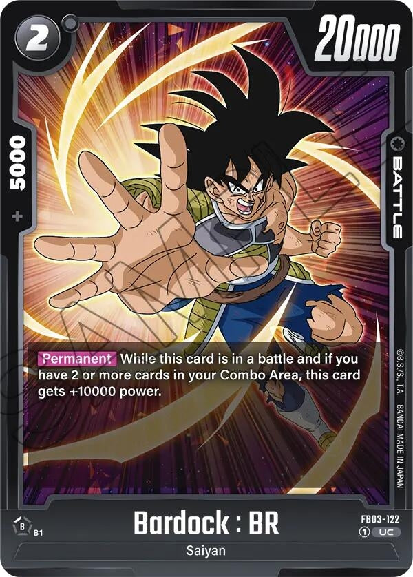 Image for Bardock : BR (FB03-122) (FB03) - Dragon Ball Super: Fusion World