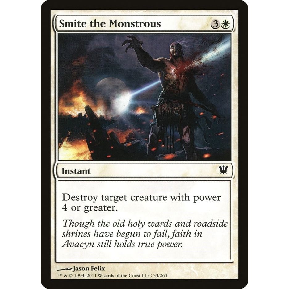 Image for Smite the Monstrous (33) (ISD) - Magic: The Gathering