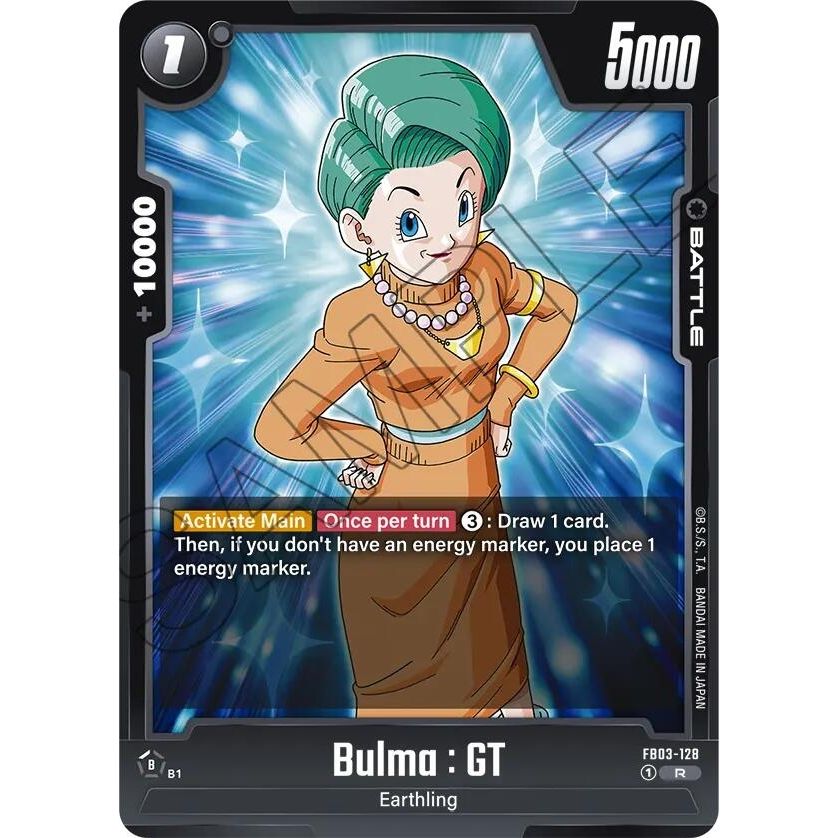Image for Bulma : GT (FB03-128) (FB03) - Dragon Ball Super: Fusion World