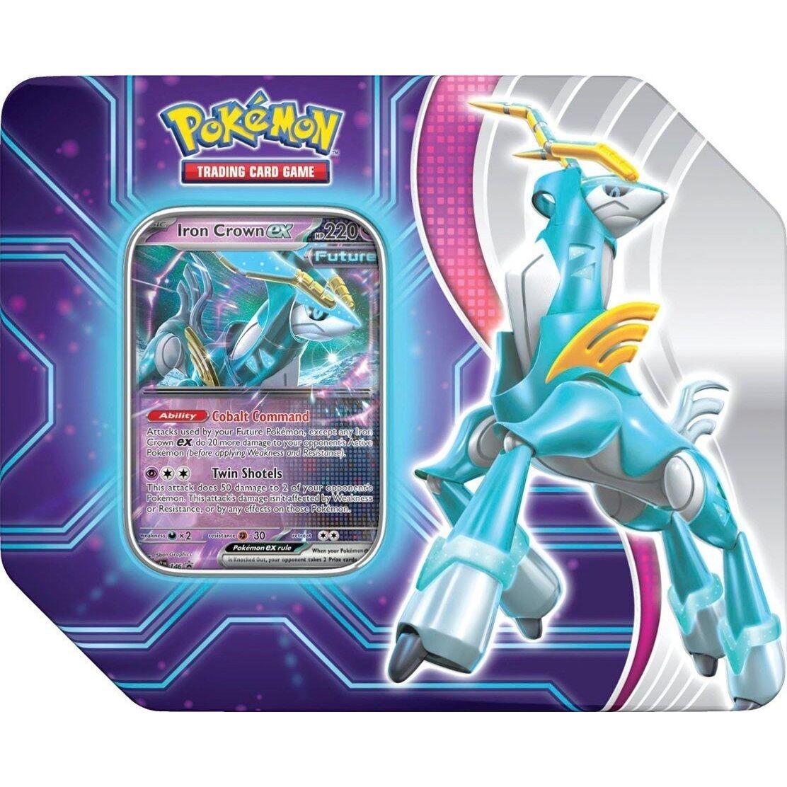 Image for Paradox Destinies Tin [Iron Crown ex] - Pokemon