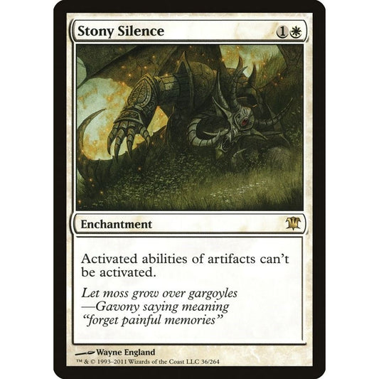 Image for Stony Silence (36) (ISD) - Magic: The Gathering
