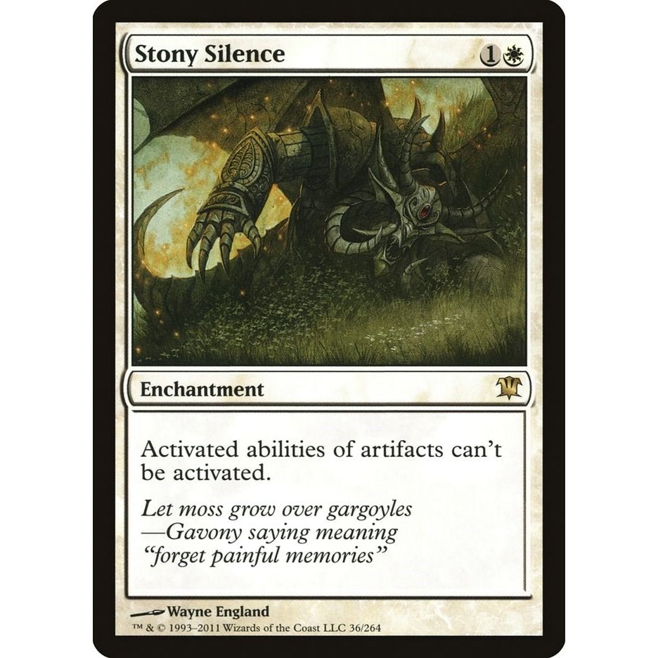 Image for Stony Silence (36) (ISD) - Magic: The Gathering