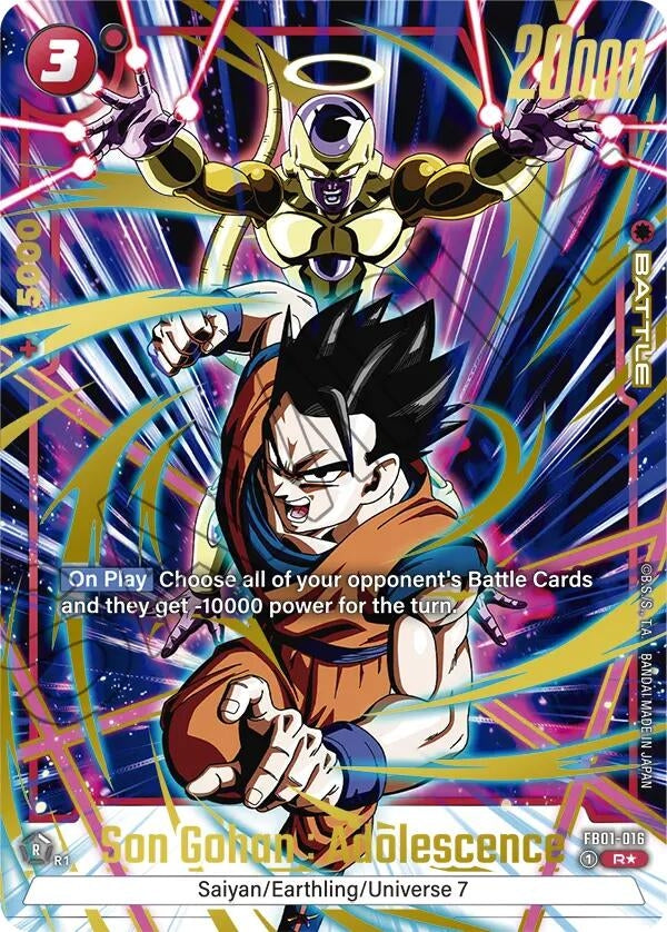 Image for Son Gohan : Adolescence (Alternate Art) (FB01-016) (FB01_AR) - Dragon Ball Super: Fusion World