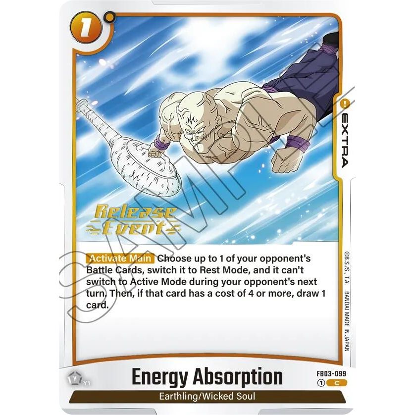 Image for Energy Absorption (FB03-099) (FB03_PR) - Dragon Ball Super: Fusion World