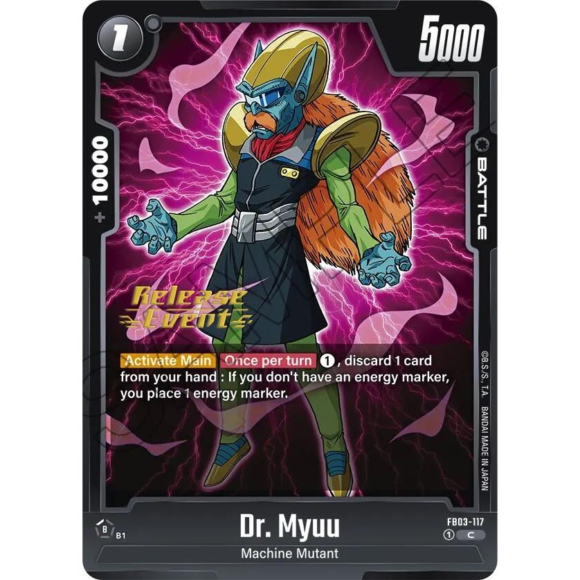 Image for Dr. Myuu (FB03-117) (FB03_PR) - Dragon Ball Super: Fusion World