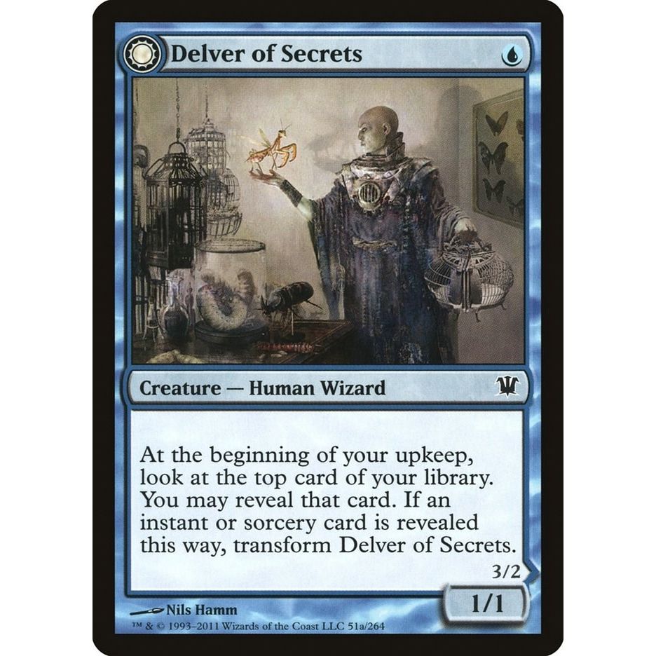 Image for Delver of Secrets (51) (ISD) - Magic: The Gathering