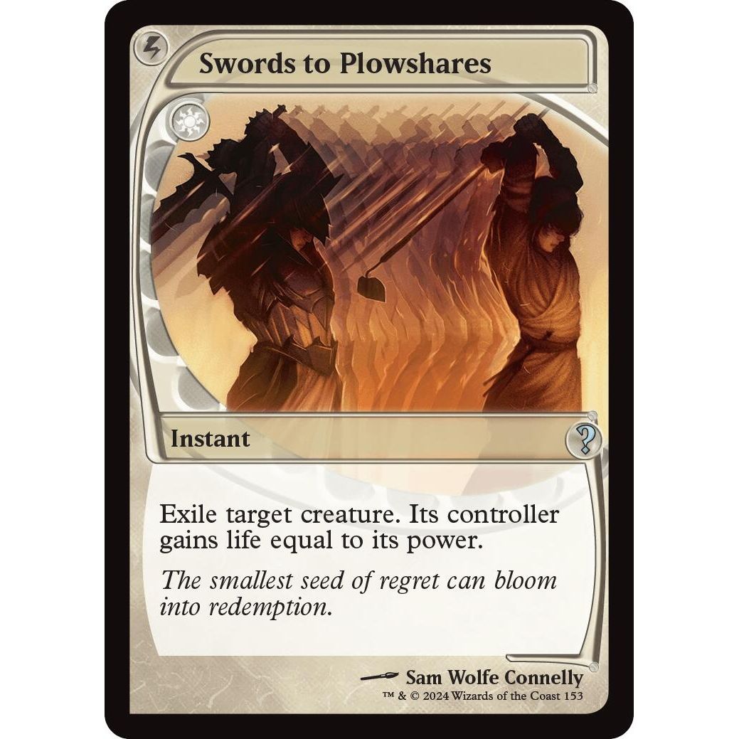 Image for Swords to Plowshares (Future Sight) (153) (MB2) - Magic: The Gathering