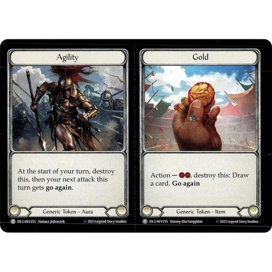 Image for Agility // Gold // Might // Vigor (HVY255) (HVY) - Flesh and Blood TCG