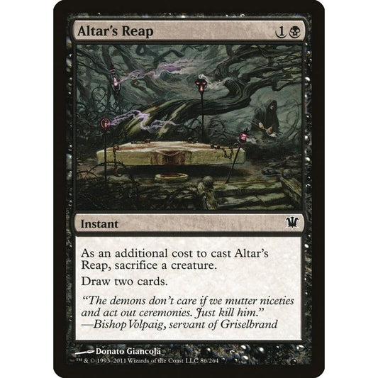 Image for Altar's Reap (86) (ISD) - Magic: The Gathering
