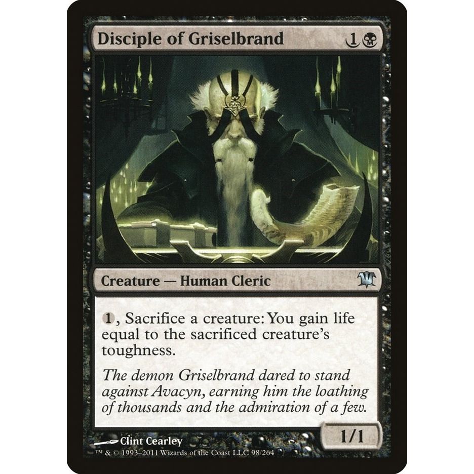 Image for Disciple of Griselbrand (98) (ISD) - Magic: The Gathering