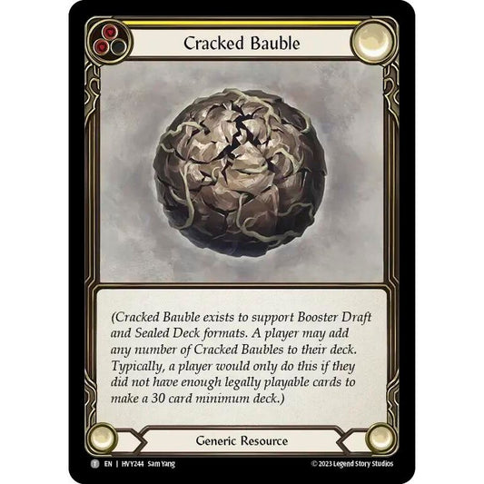 Image for Cracked Bauble (HVY244) (HVY) - Flesh and Blood TCG