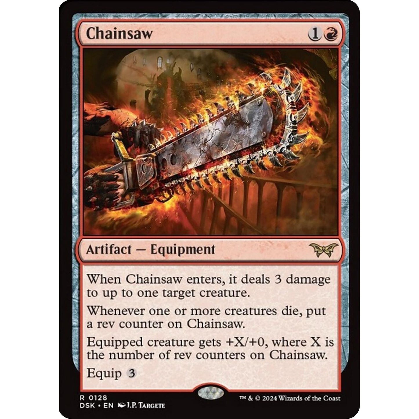 Image for Chainsaw (128) (DSK) - Magic: The Gathering