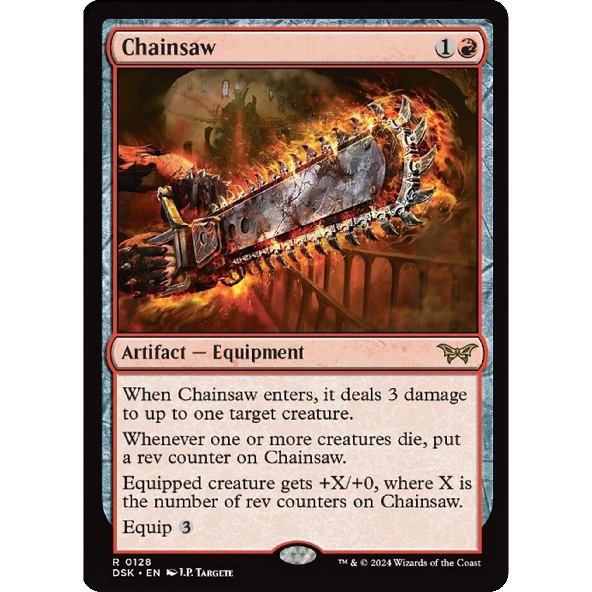 Image for Chainsaw (128) (DSK) - Magic: The Gathering