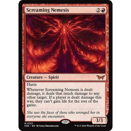 Image for Screaming Nemesis (157) (DSK) - Magic: The Gathering
