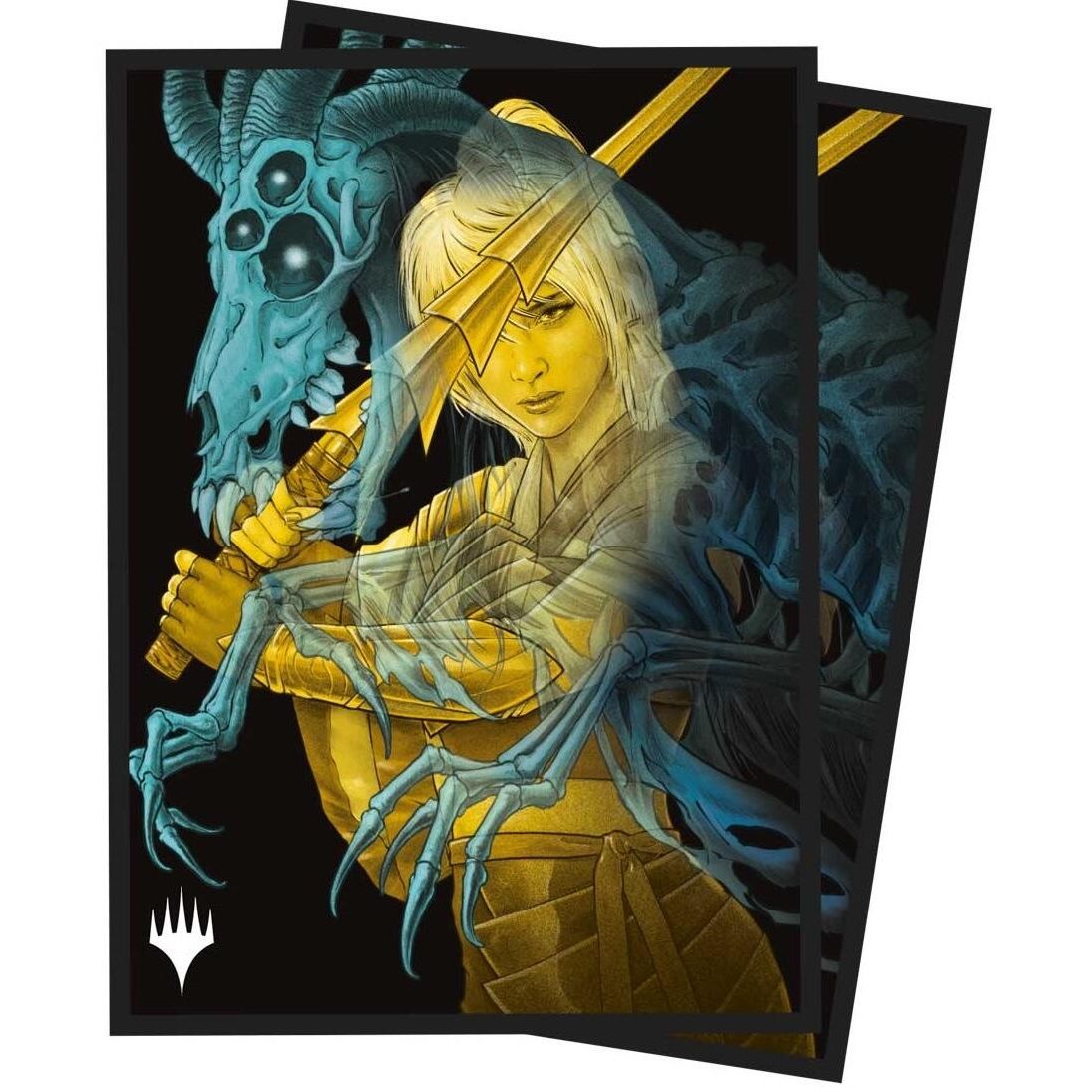 Image for Duskmourn The Wandering Rescuer - Double Exposure Alt Standard Deck Protector Sleeves for Magic: The Gathering (100-pack) - Card Sleeves