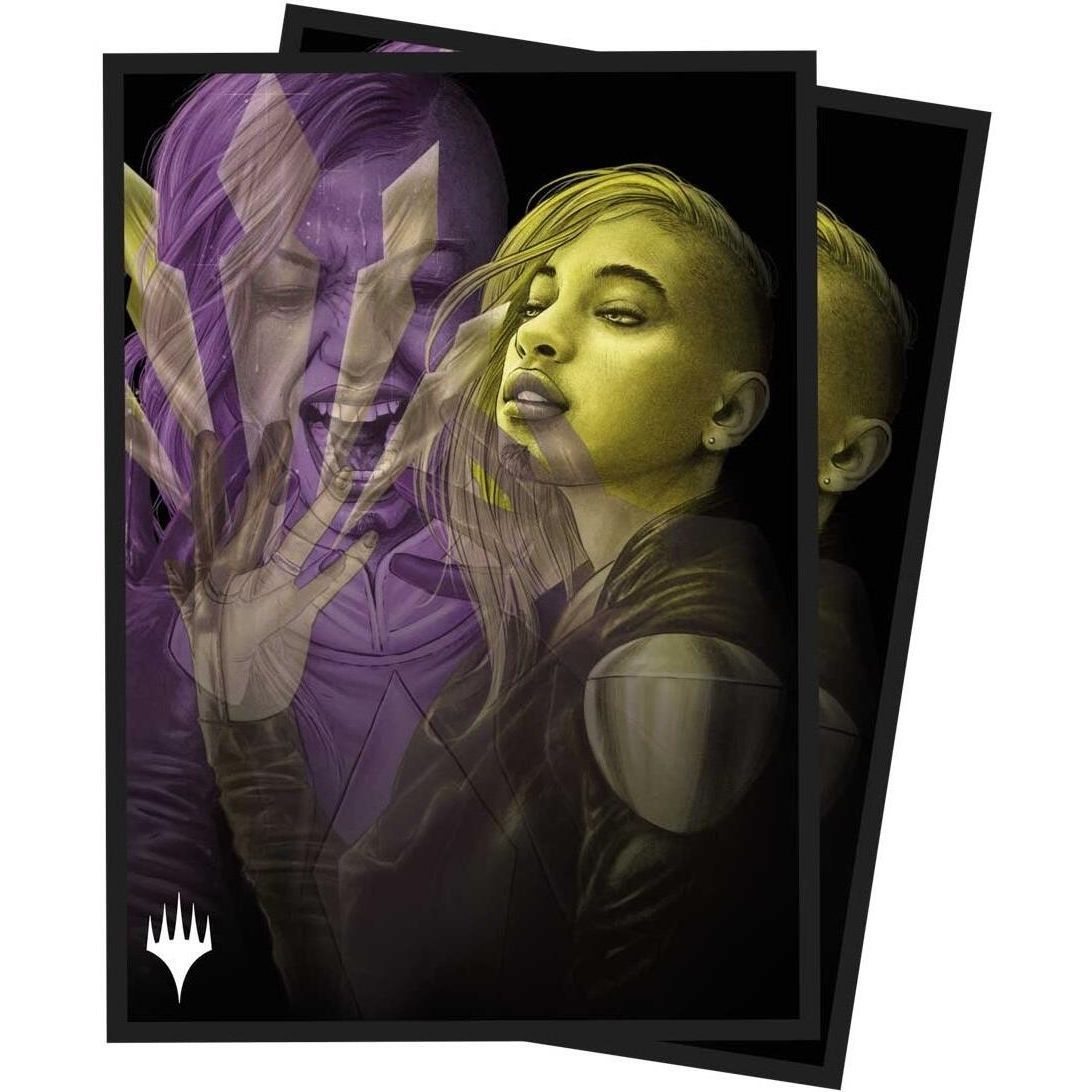 Image for Duskmourn Niko, Light of Hope - Double Exposure Alt Standard Deck Protector Sleeves for Magic: The Gathering (100-pack) - Card Sleeves