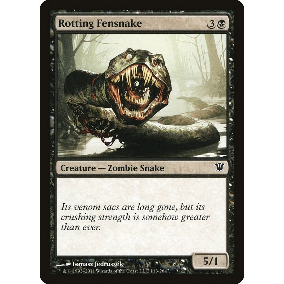 Image for Rotting Fensnake (113) (ISD) - Magic: The Gathering