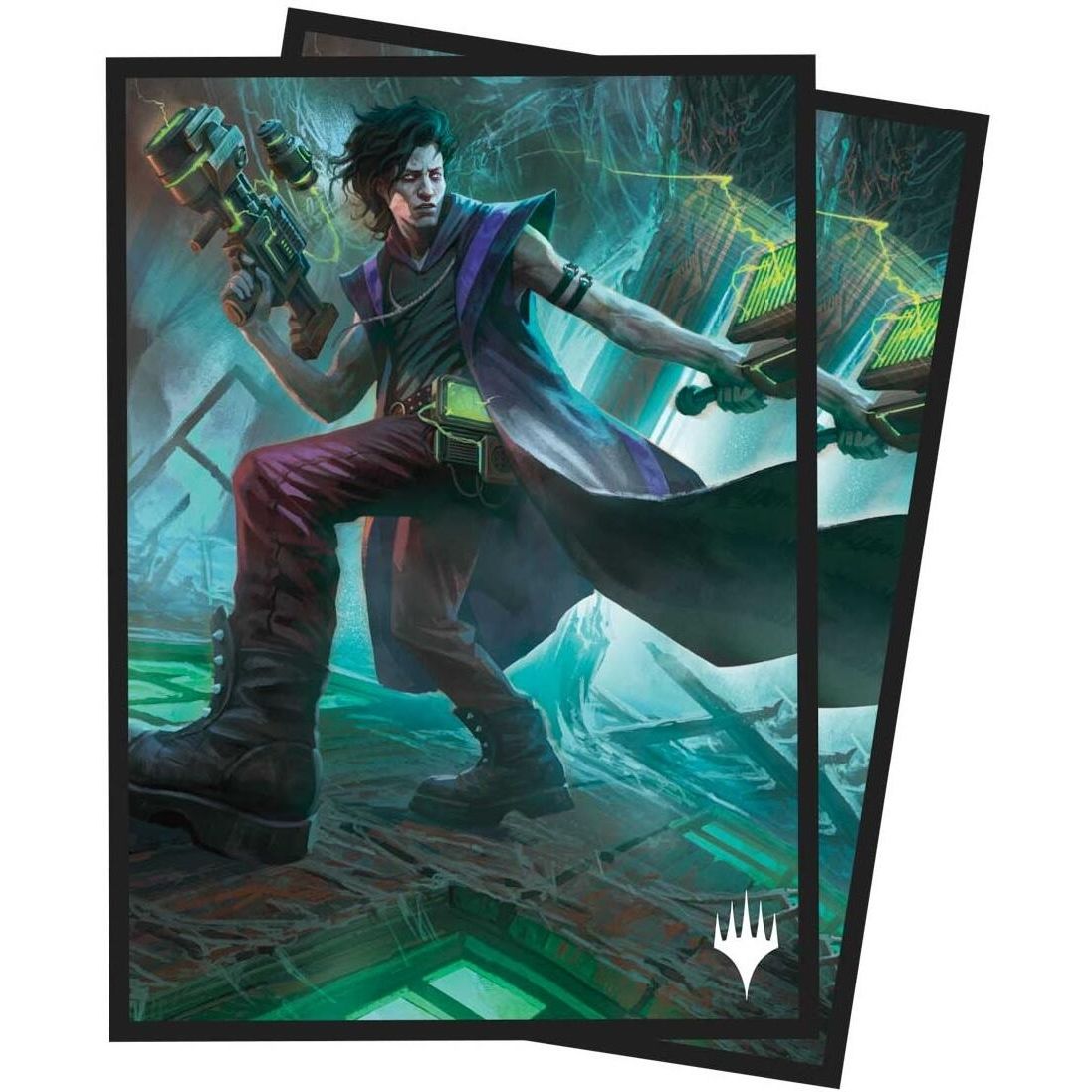 Image for Duskmourn Winter, Cynical Opportunist Standard Deck Protector Sleeves for Magic: The Gathering (100-pack) - Card Sleeves