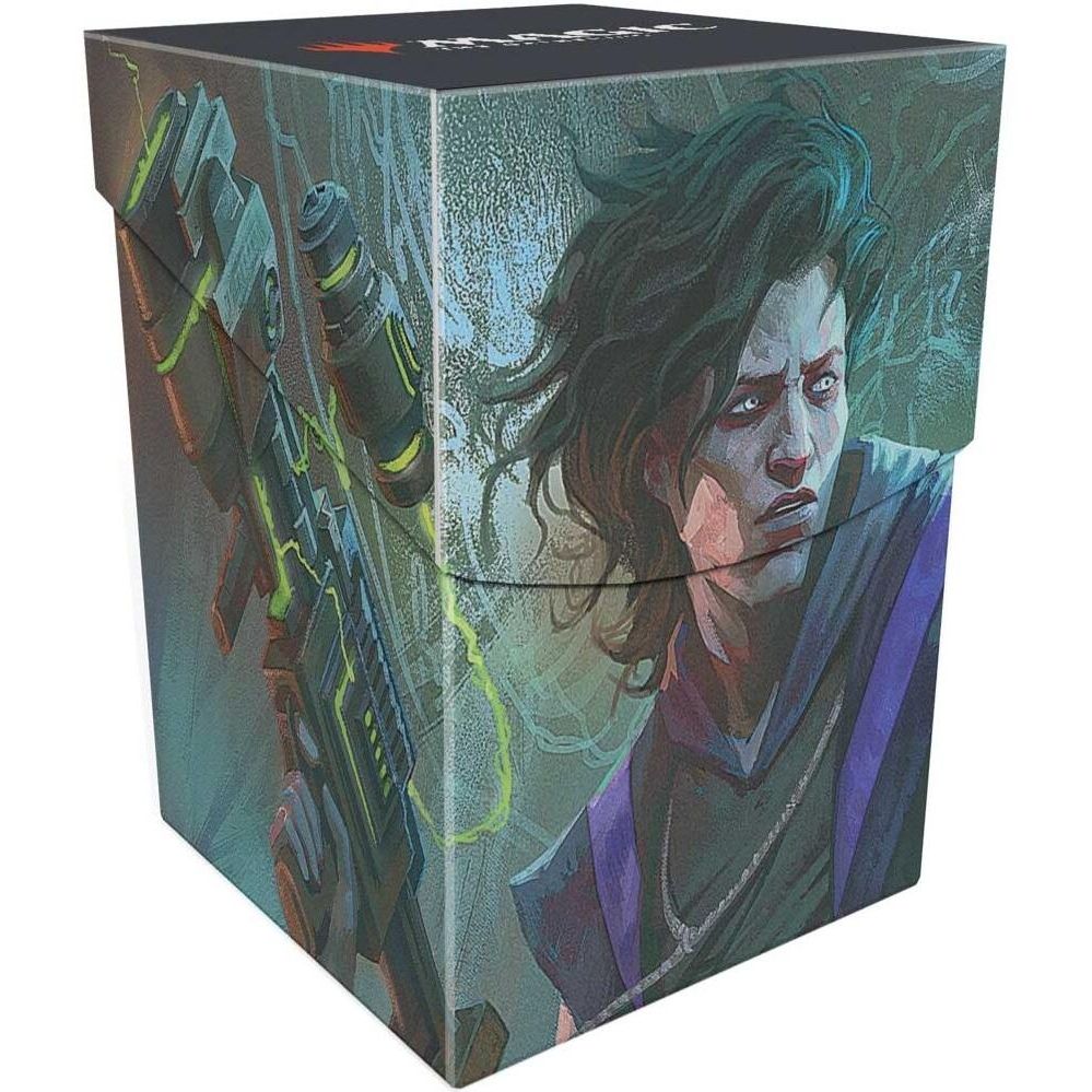 Image for Duskmourn Winter, Cynical Opportunist 100+ Deck Box for Magic: The Gathering - Deck Boxes