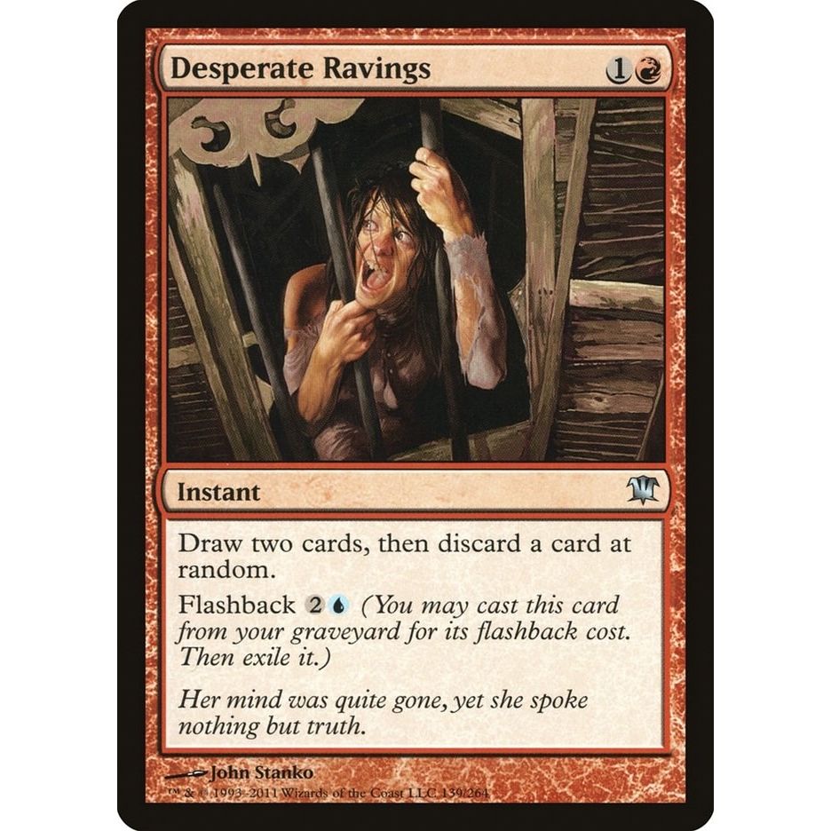Image for Desperate Ravings (139) (ISD) - Magic: The Gathering
