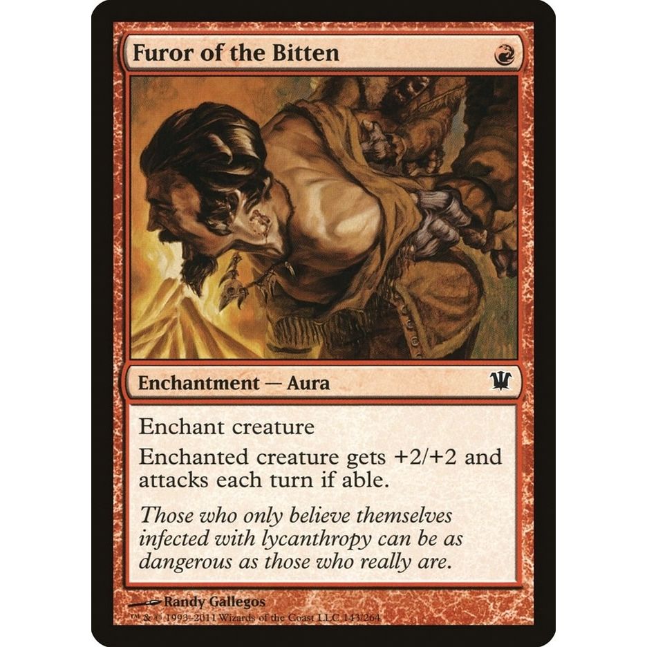 Image for Furor of the Bitten (143) (ISD) - Magic: The Gathering