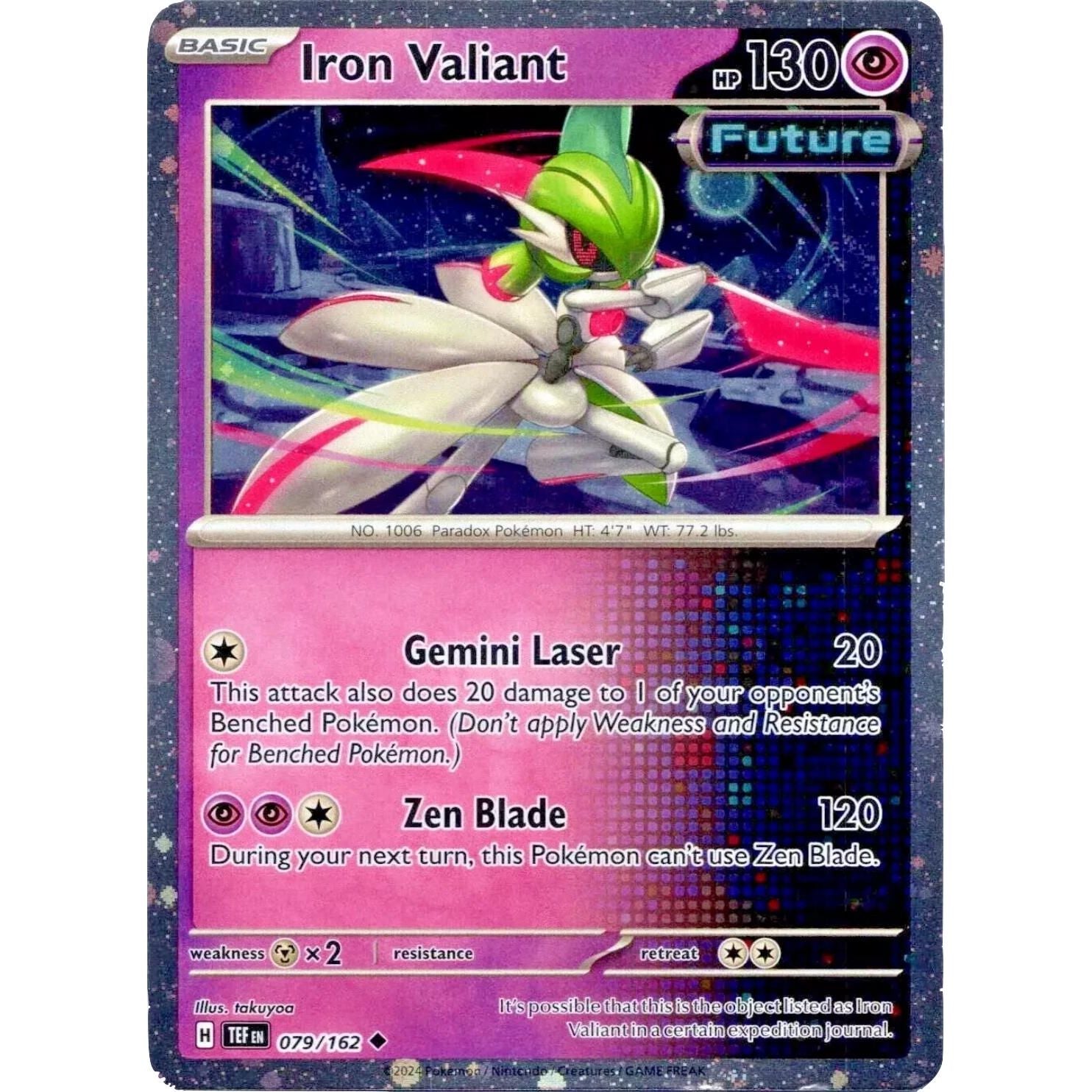 Image for Iron Valiant - 079/162 (Cosmos Holo) (079/162) (MCAP) - Pokemon