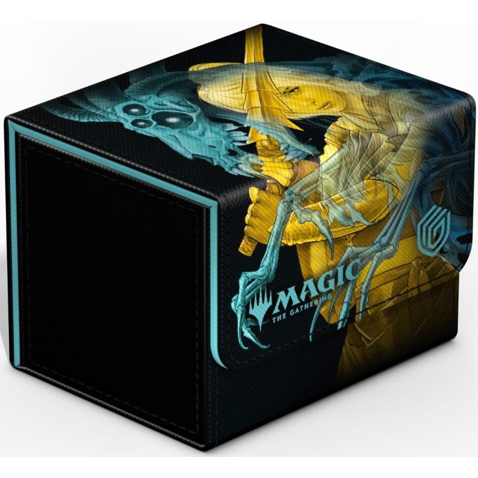 Image for Magic: The Gathering Duskmourn Sidewinder 100+ Xenoskin Deck Box - The Wandering Rescuer - Deck Boxes