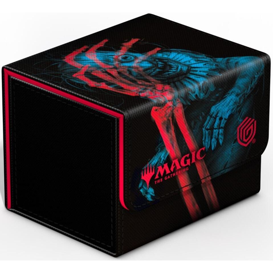 Image for Magic: The Gathering Duskmourn Sidewinder 100+ Xenoskin Deck Box - Marvin, Murderous Mimic - Deck Boxes