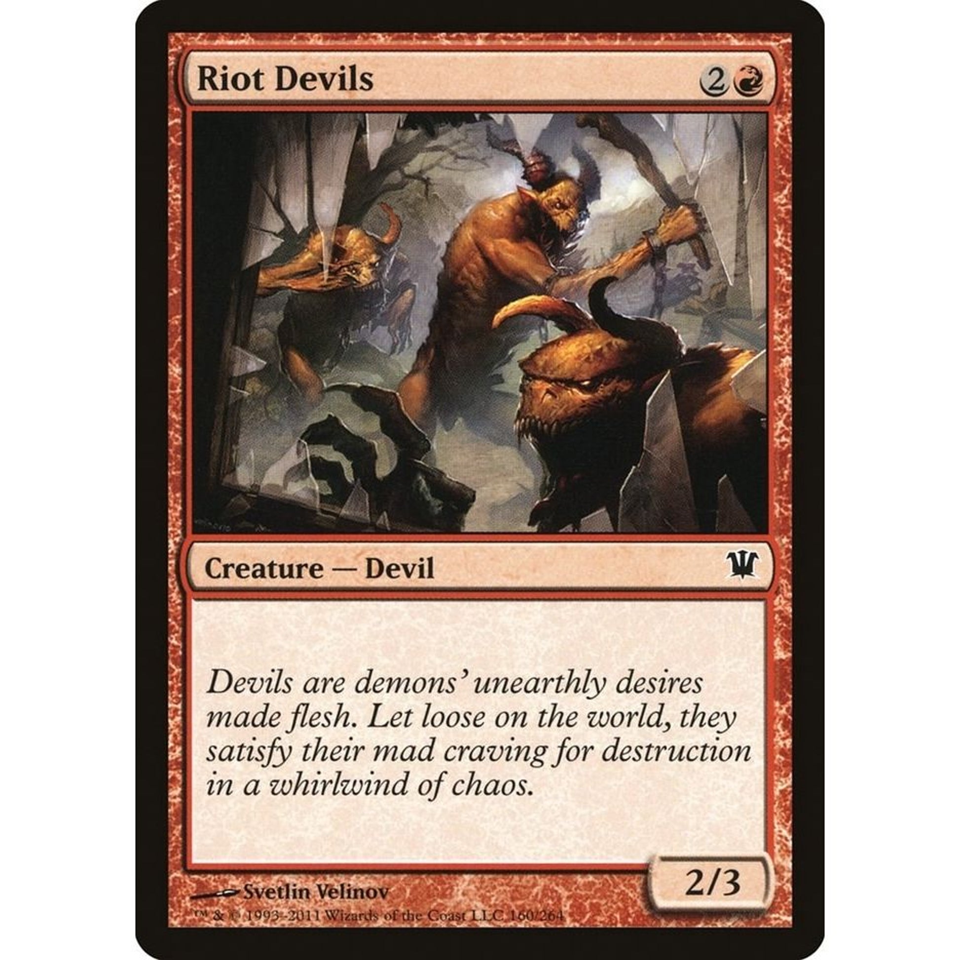 Image for Riot Devils (160) (ISD) - Magic: The Gathering