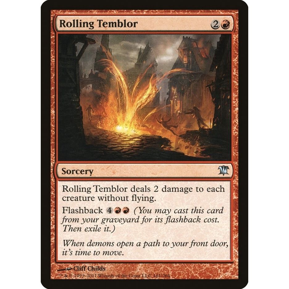 Image for Rolling Temblor (161) (ISD) - Magic: The Gathering