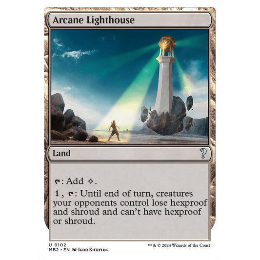Image for Arcane Lighthouse (White Border) (102) (MB2) - Magic: The Gathering