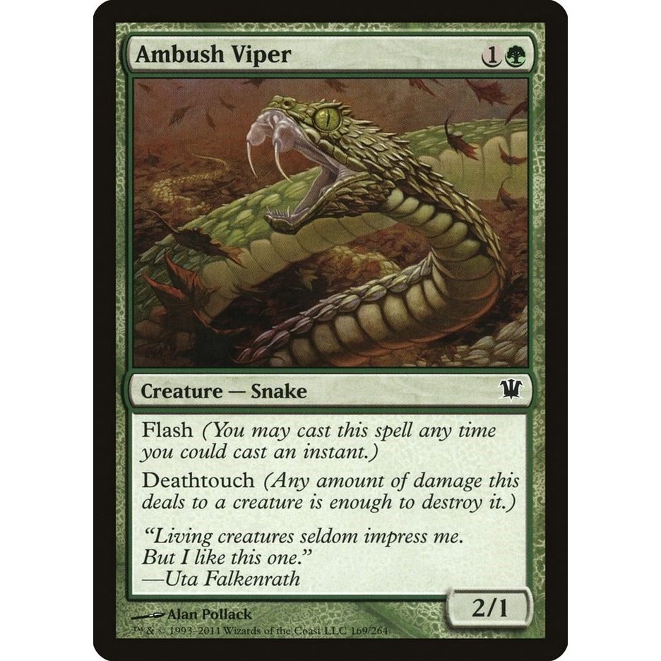 Image for Ambush Viper (169) (ISD) - Magic: The Gathering