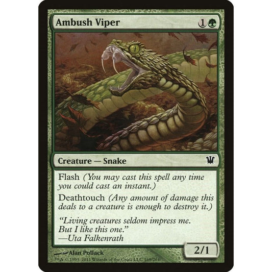 Image for Ambush Viper (169) (ISD) - Magic: The Gathering