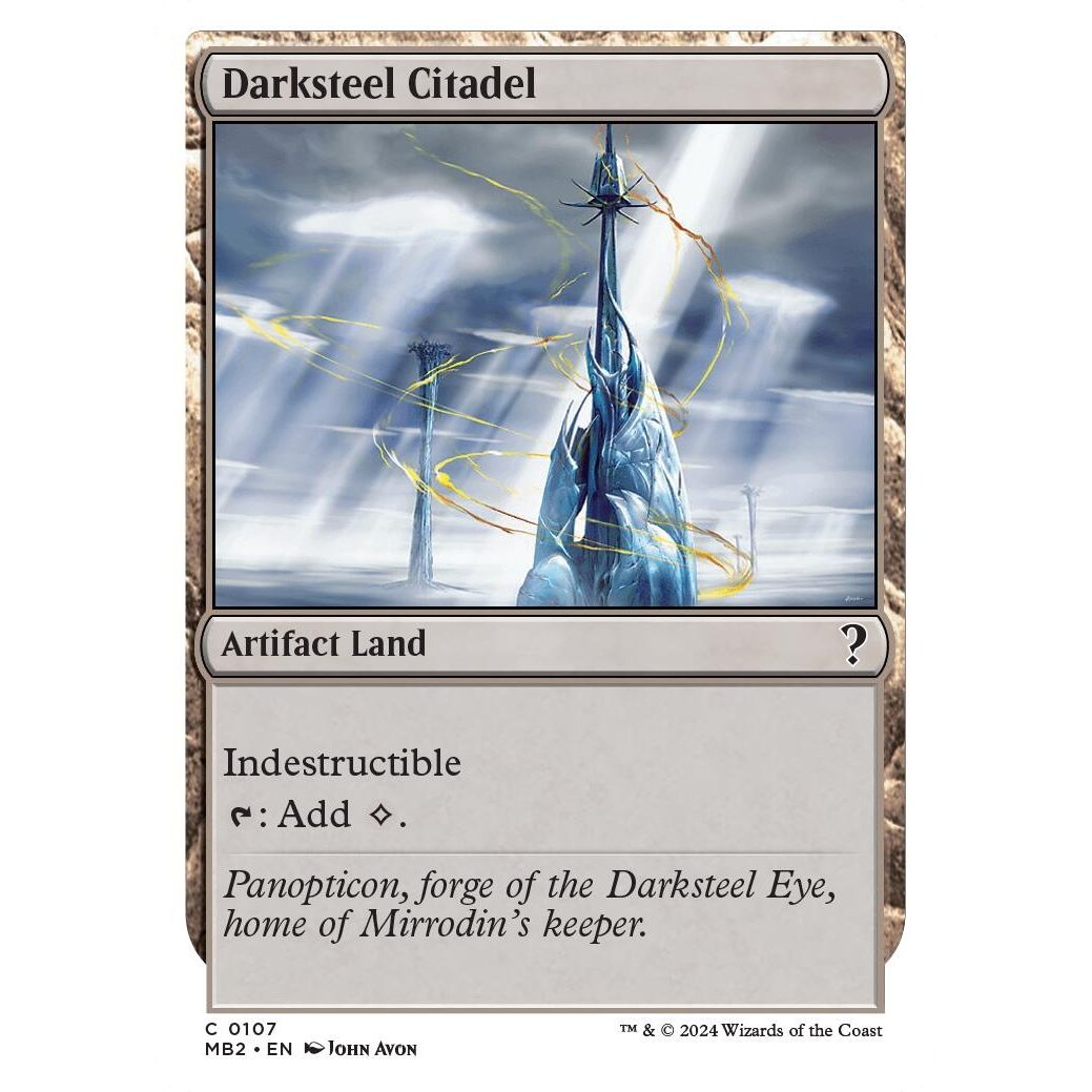 Image for Darksteel Citadel (White Border) (107) (MB2) - Magic: The Gathering