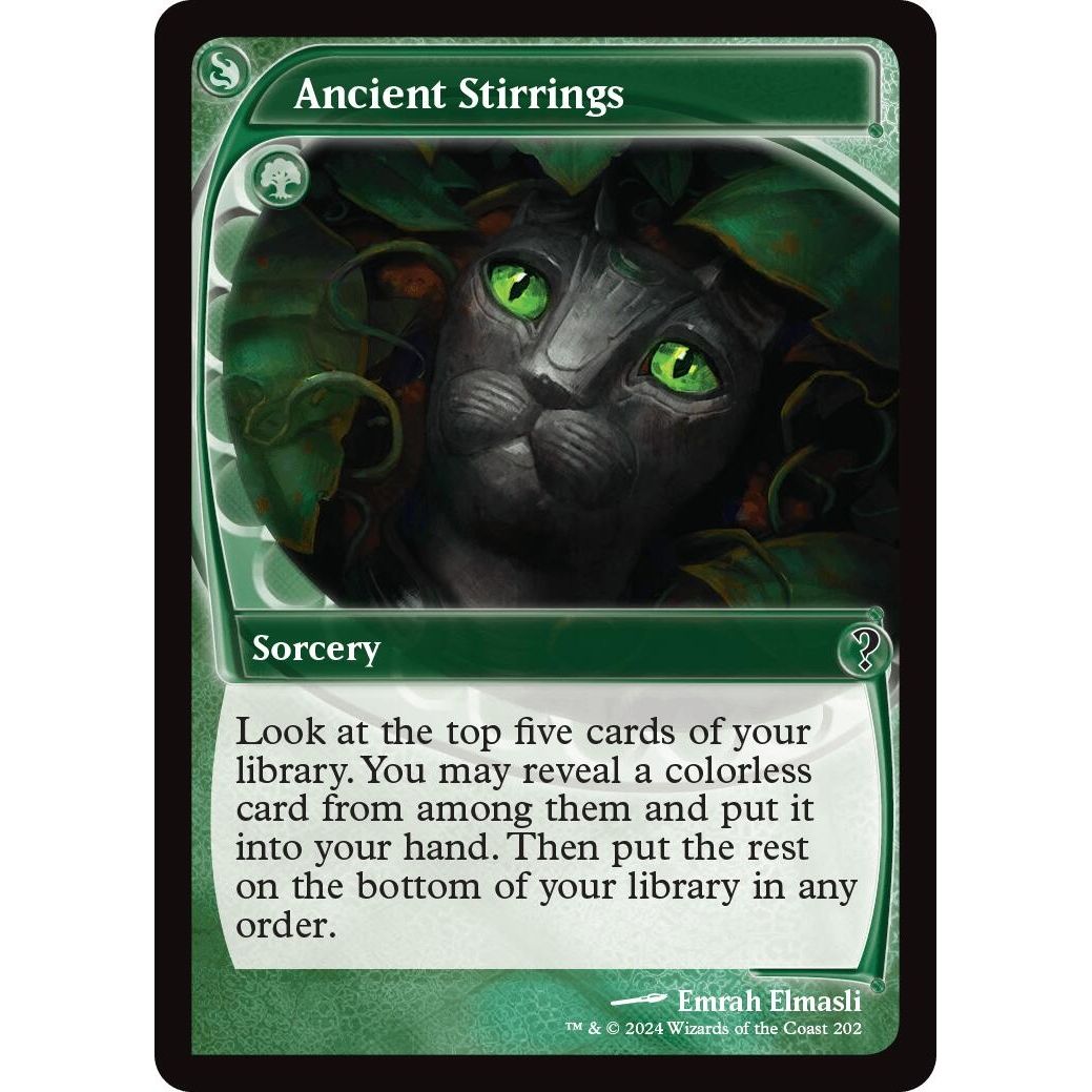 Image for Ancient Stirrings (Future Sight) (202) (MB2) - Magic: The Gathering